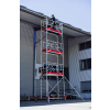 Aluminiowe rusztowanie jezdne Krause STABILO 10 (2,00 × 0,75 m) – wysokość robocza 3–14,4 m